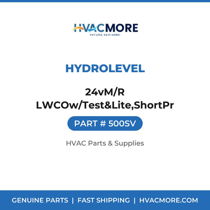 Hydrolevel 24vM/R LWCOw/Test&Lite,ShortPr 500SV