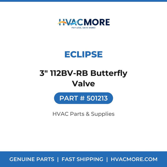 Eclipse 3" 112BV-RB Butterfly Valve 501213