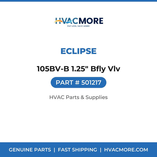 Eclipse 105BV-B 1.25" Bfly Vlv 501217