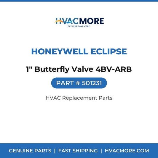 Honeywell Eclipse 1" Butterfly Valve 4BV-ARB 501231