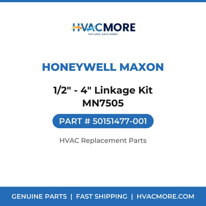 Honeywell Maxon 1/2" - 4" Linkage Kit MN7505 50151477-001