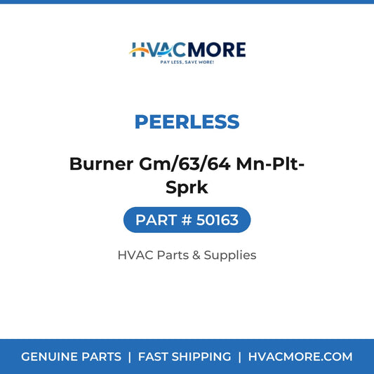 Peerless Burner Gm/63/64 Mn-Plt-Sprk 50163