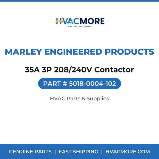 Marley Engineered Products 35A 3P 208/240V Contactor 5018-0004-102