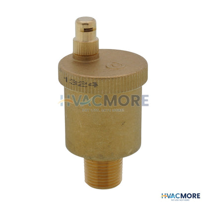 Caleffi 1/2" NPT MINICAL Auto Air Vent W/ Safety Cap 502043A