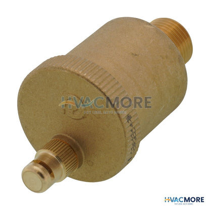 Caleffi 1/2" NPT MINICAL Auto Air Vent W/ Safety Cap 502043A