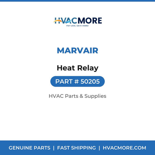Marvair Heat Relay 50205
