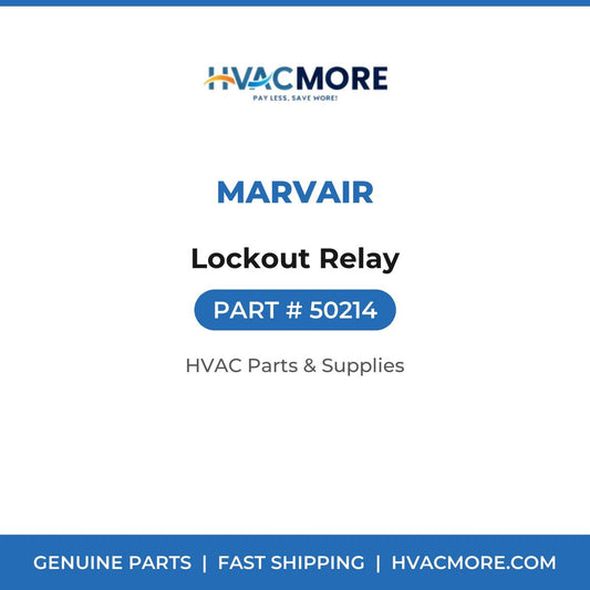 Marvair Lockout Relay 50214