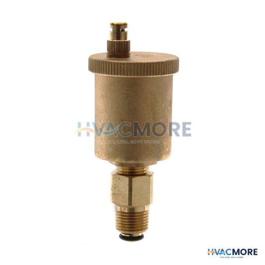 Caleffi 1/2" High Capacity Auto Air Vent with Check Valve 502343A