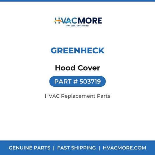 Greenheck Hood Cover 503719