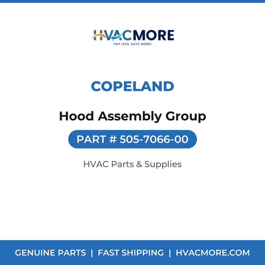 Copeland Hood Assembly Group 505-7066-00
