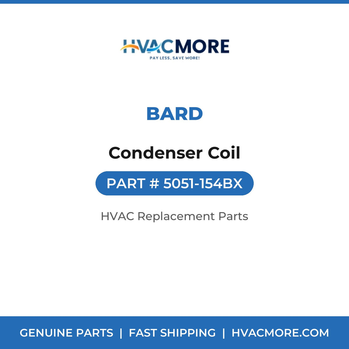 Bard Condenser Coil 5051-154BX