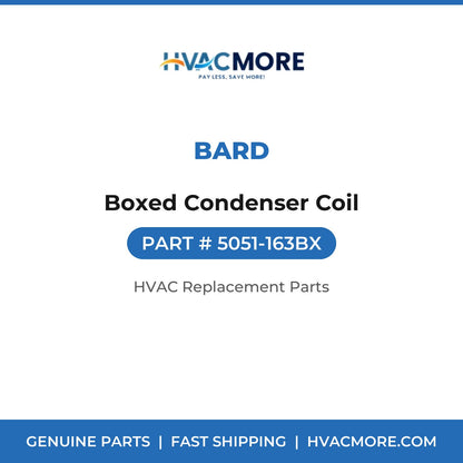 Bard Boxed Condenser Coil 5051-163BX
