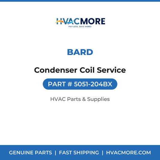 Bard Condenser Coil Service 5051-204BX
