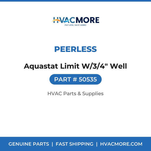Peerless Aquastat Limit W/3/4" Well 50535