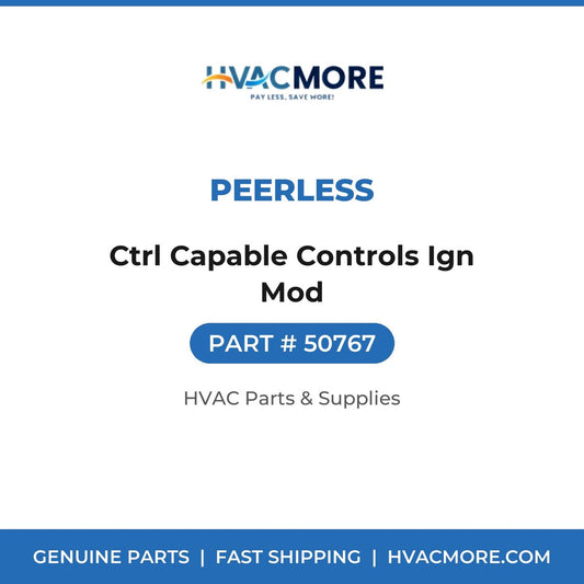 Peerless Ctrl Capable Controls Ign Mod 50767