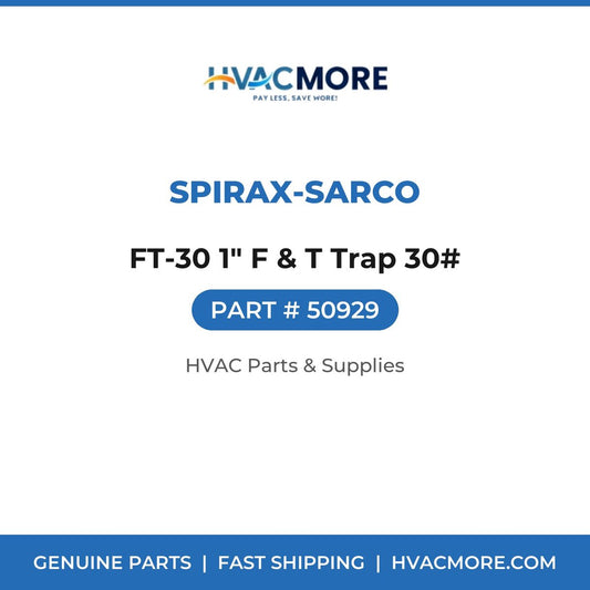 Spirax-Sarco FT-30 1" F & T Trap 30# 50929