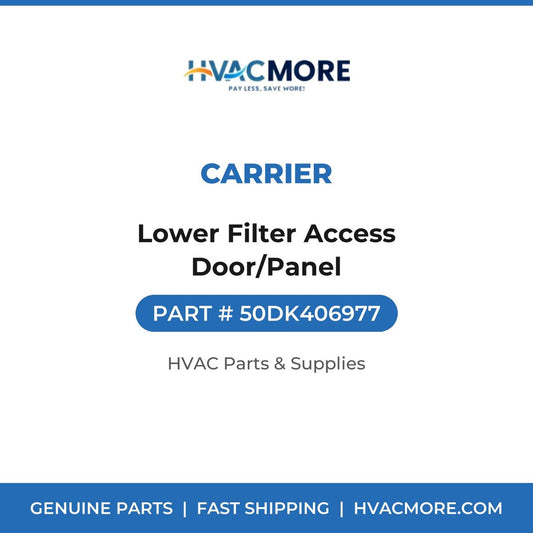 Carrier Lower Filter Access Door/Panel 50DK406977