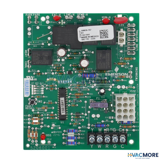 White Rodgers Integrated Furnace Control for Single Stage 120V Hot Surface Ignition & PSC Blower Motors 50M56-707