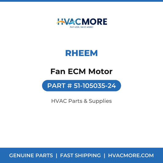 Rheem Fan ECM Motor 51-105035-24