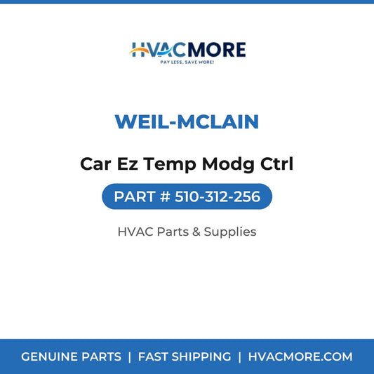 Weil-McLain Car Ez Temp Modg Ctrl 510-312-256