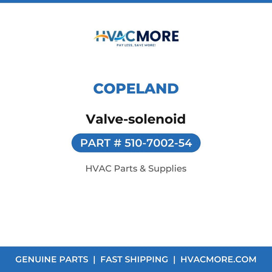 Copeland Valve-solenoid 510-7002-54