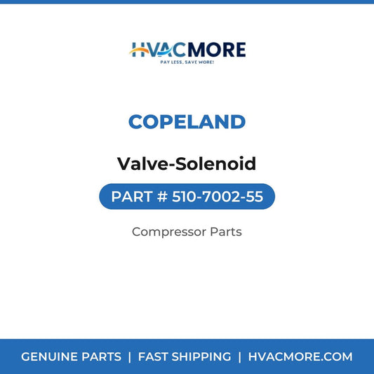 Copeland Valve-Solenoid 510-7002-55