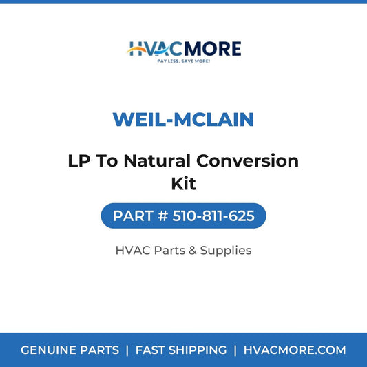 Weil-McLain LP To Natural Conversion Kit 510-811-625