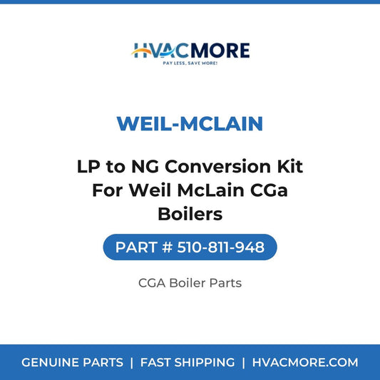 Weil-McLain LP to NG Conversion Kit For Weil McLain CGa Boilers 510-811-948