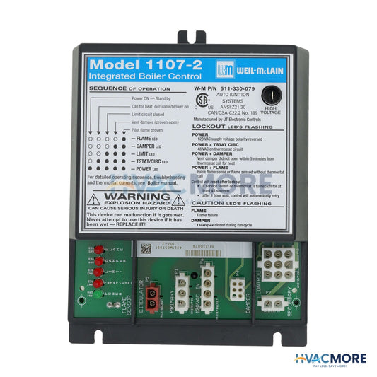 Weil-McLain Ignition Control Module for CGA Boilers (All Sizes) 511-330-079