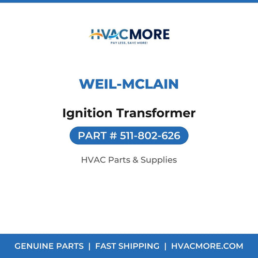 Weil-McLain Ignition Transformer 511-802-626