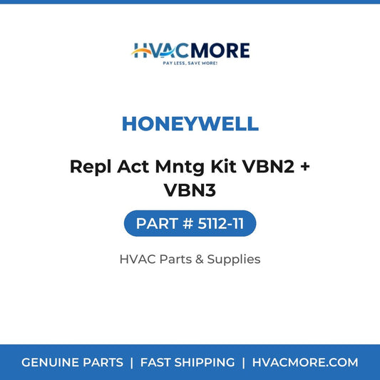 Honeywell Repl Act Mntg Kit VBN2 + VBN3 5112-11