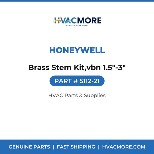 Honeywell Brass Stem Kit,vbn 1.5"-3" 5112-21