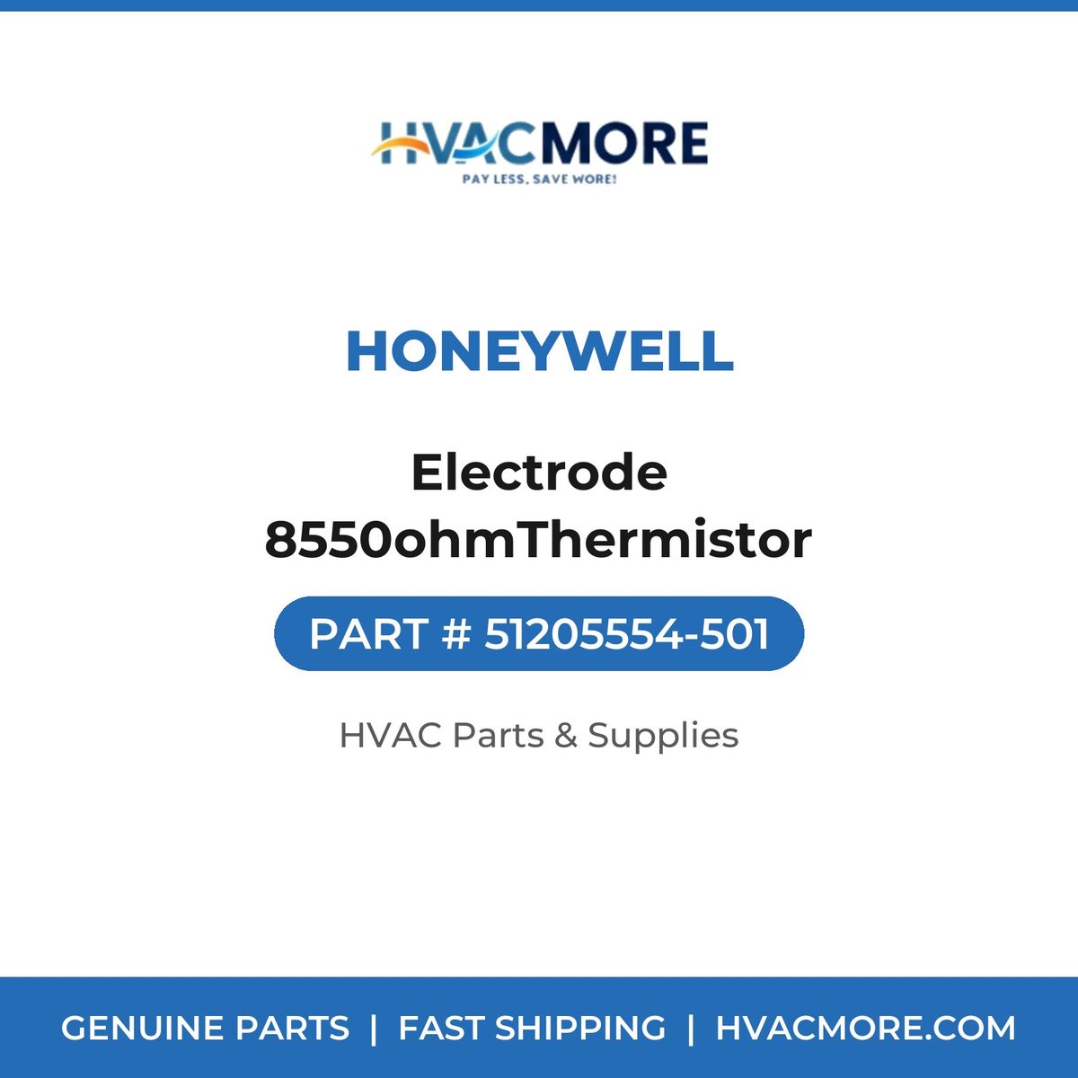 Honeywell Electrode 8550ohmThermistor 51205554-501