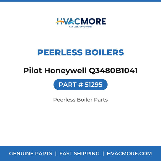 Peerless Boilers Pilot Honeywell Q3480B1041 51295