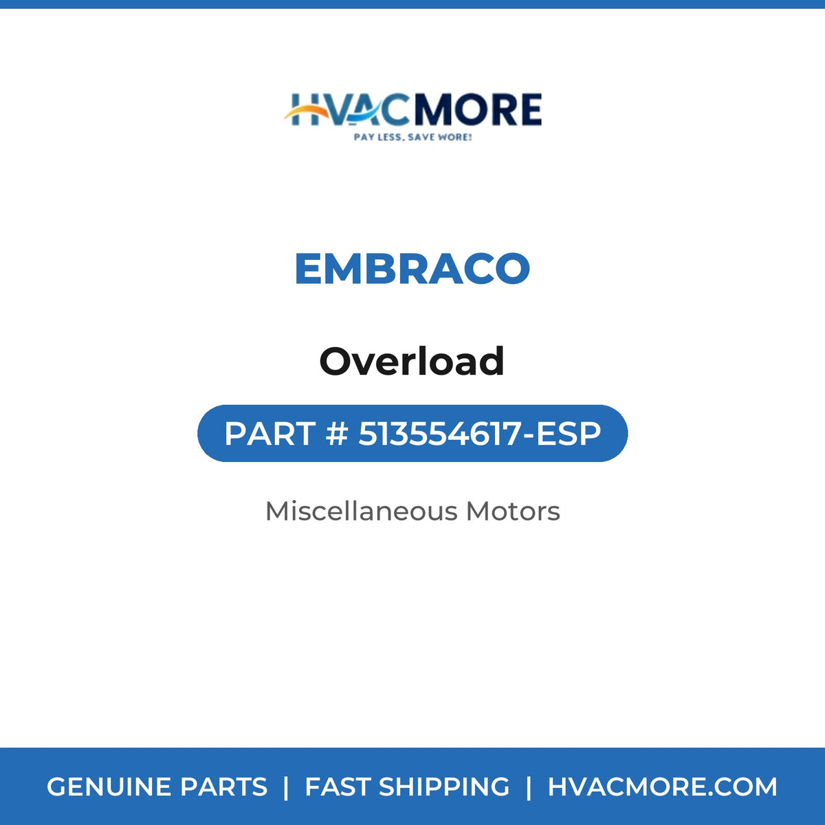 Embraco Overload 513554617-ESP