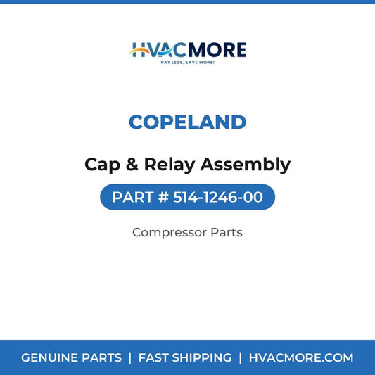 Copeland Cap & Relay Assembly 514-1246-00