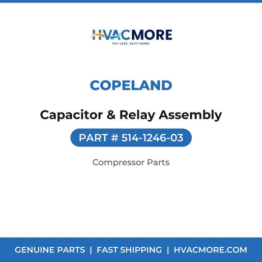 Copeland Capacitor & Relay Assembly 514-1246-03