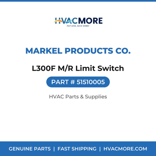Markel Products Co. L300F M/R Limit Switch 51510005