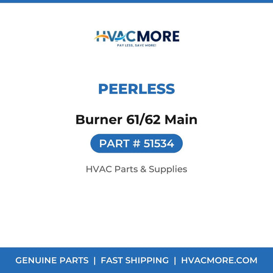 Peerless Burner 61/62 Main 51534