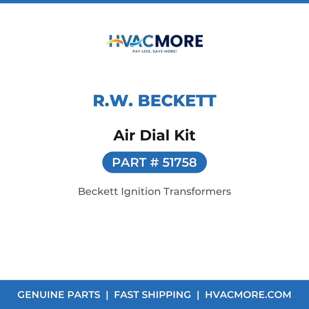 R.W. Beckett Air Dial Kit 51758