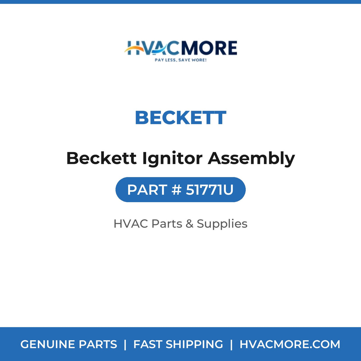 Beckett Beckett Ignitor Assembly 51771U