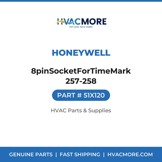 Honeywell 8pinSocketForTimeMark 257-258 51X120