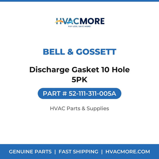 Bell & Gossett Discharge Gasket 10 Hole 5PK 52-111-311-005A
