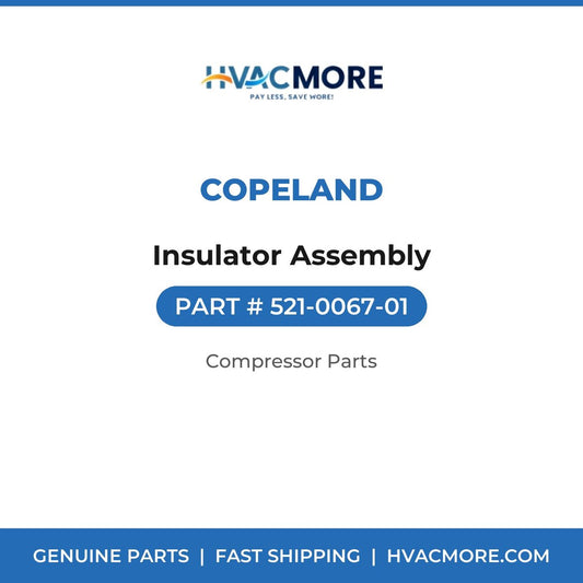 Copeland Insulator Assembly 521-0067-01