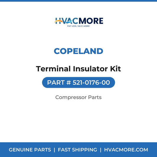 Copeland Terminal Insulator Kit 521-0176-00