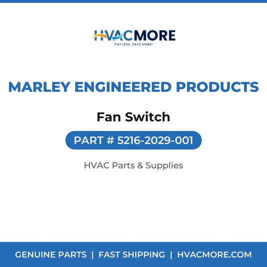 Marley Engineered Products Fan Switch 5216-2029-001