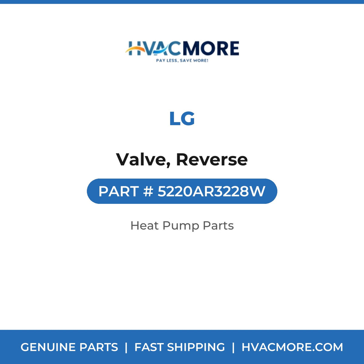 LG Valve, Reverse 5220AR3228W