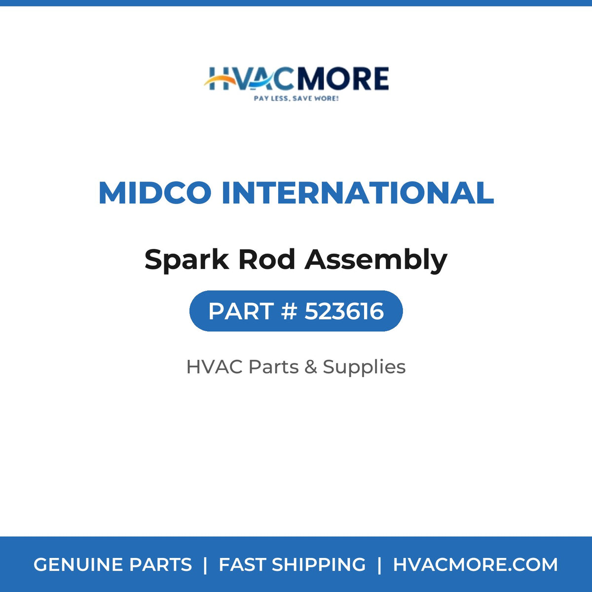 Midco International Spark Rod Assembly 523616