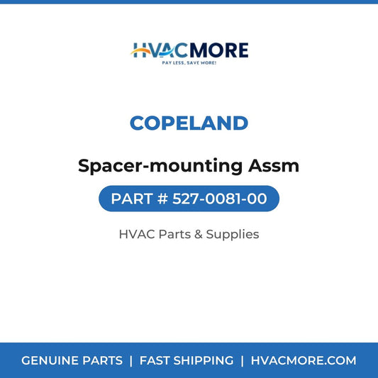 Copeland Spacer-mounting Assm 527-0081-00