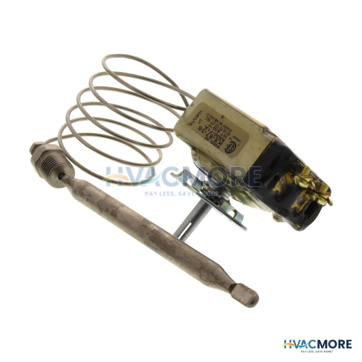 Robertshaw 36" Direct Acting Commercial Thermostat (200° - 400°F) 5300-711
